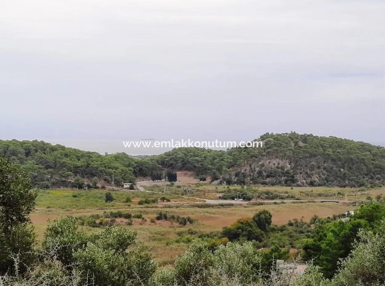 Mugla Ortaca Sar-Germe 880 M2 Voll Meer Und Natur Blick Grundstück Zu Verkaufen