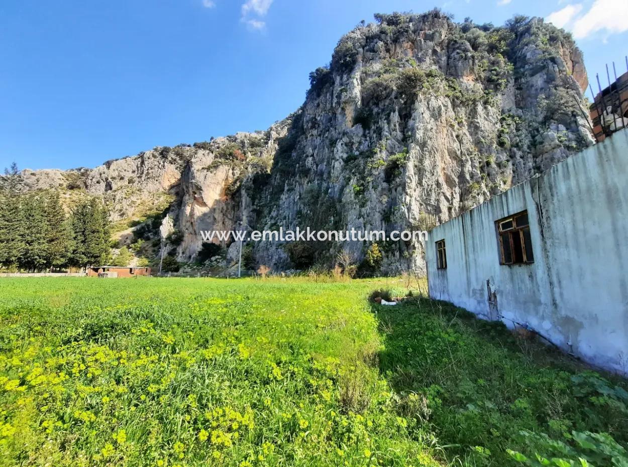 Mugla Dalyan 3500 M2 Grundstück 120 M2 Einstöckiges Einfamilienhaus Zu Verkaufen