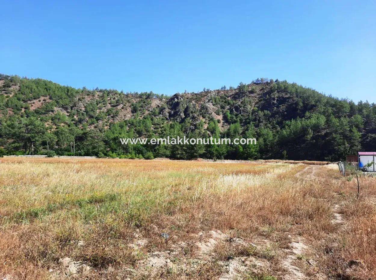 454 M2 Freistehendes Grundstück Mit Eigentumsurkunde Zum Verkauf In Dalaman Karacaağaç