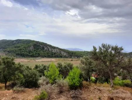 Mugla Ortaca Sar-Germe 880 M2 Voll Meer Und Natur Blick Grundstück Zu Verkaufen