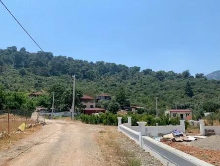 Mugla Ortaca Mergenli 417 M2 Zonierung Projekt Bereit Land Zum Verkauf