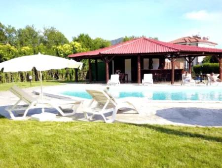 Gepflegtes Boutique-Hotel Auf 1500 M2 Grundstück Zum Verkauf In Mugla Dalyan