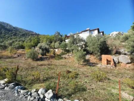 Mugla Ortaca Sarıgerme 405 M2 Zonierungsgrundstück Zum Verkauf