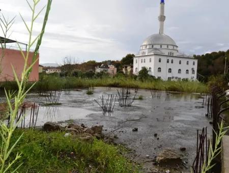 Null Auf Hundert-Prozent-Zonen Grundstücke Zum Verkauf In Dalaman Ist Von Der Hauptstraße Aus