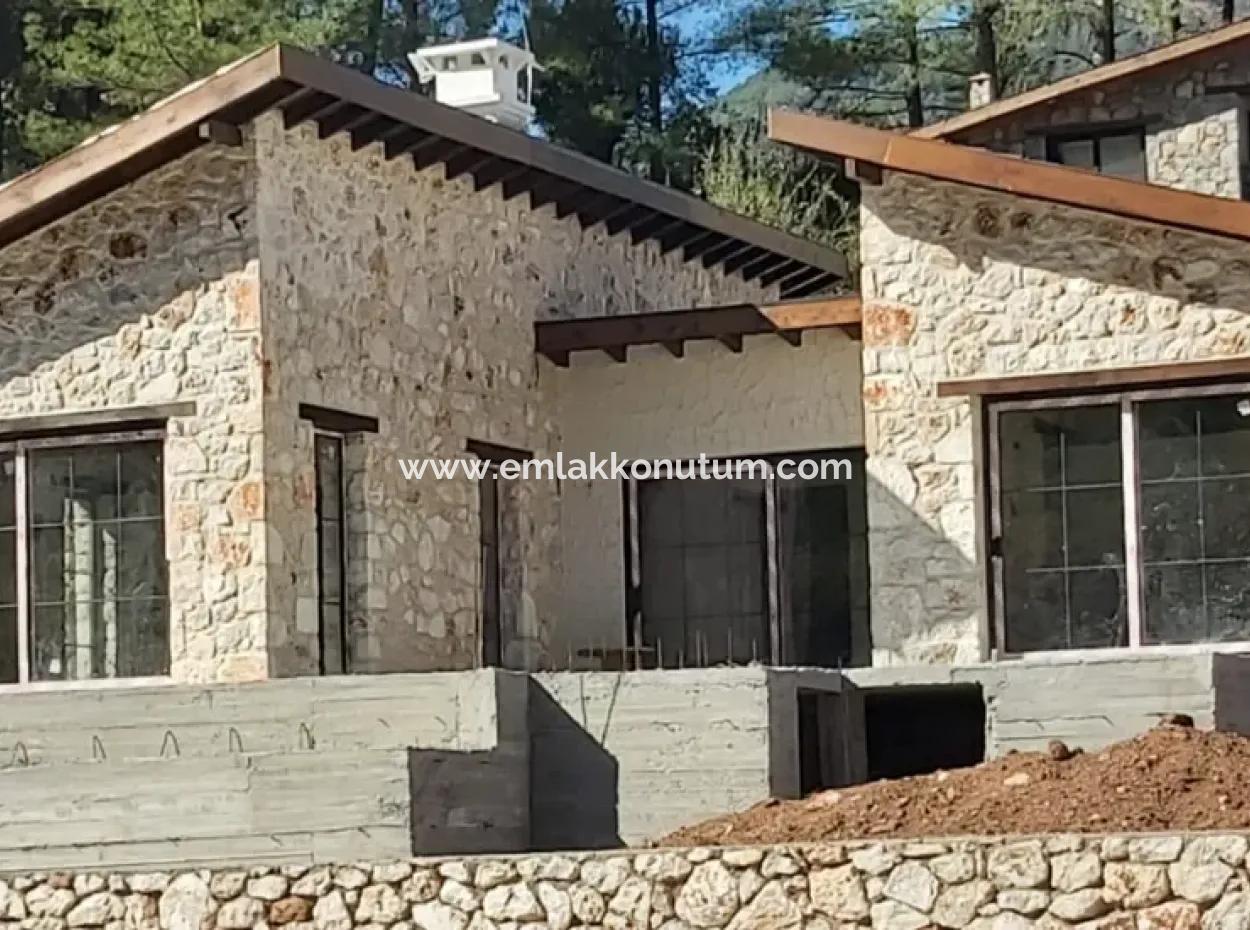 Zero Detached Stone House For Sale In Fethiye Grapes Redbelde