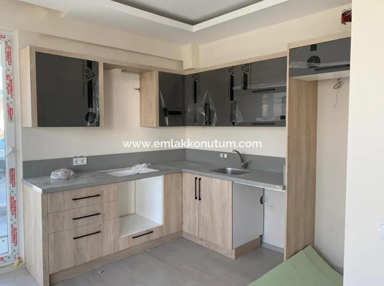 Ortaca Karaburun Ground Floor 2 +1 Zero Apartments For Sale