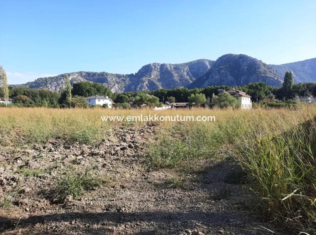 Mugla Ortaca Archers Is Also A Bargain Land Suitable For Sale On The Dalyan Border