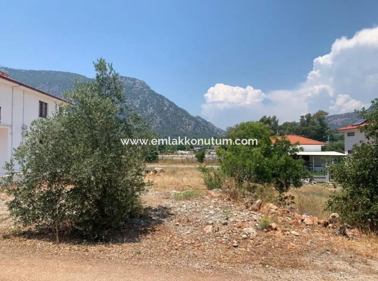 Mugla Ortaca Mergenli 417 M2 Zoning Project Ready Land For Sale