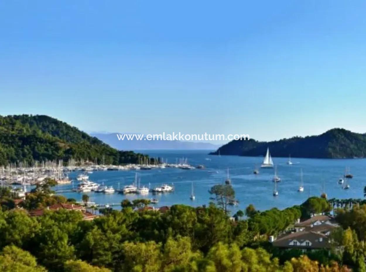 1 500 M2 Land With Sea View In Fethiye Gocek For Sale