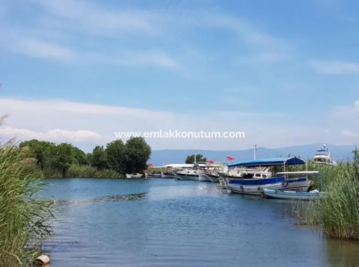 Köyceğiz Çandır Dalyan Canal Zero 25,190 M2 Land Suitable For Investment For Sale
