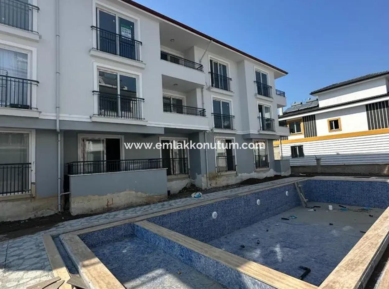 2 1 Apartment For Sale In Karaburunda Complex With Pool
