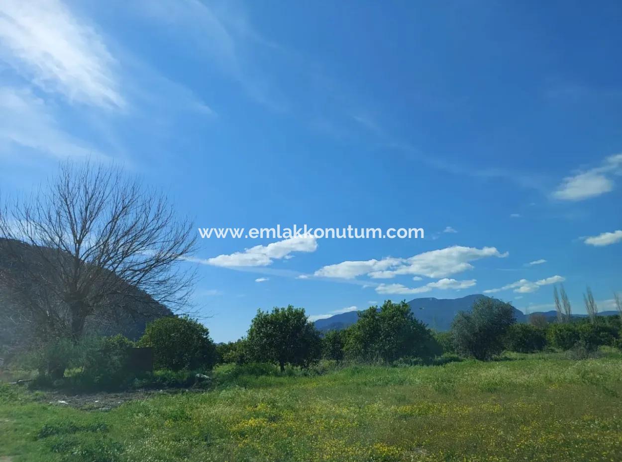 2 300 M2 Land Suitable For Investment In Ortaca Okçular Marmarlı For Sale