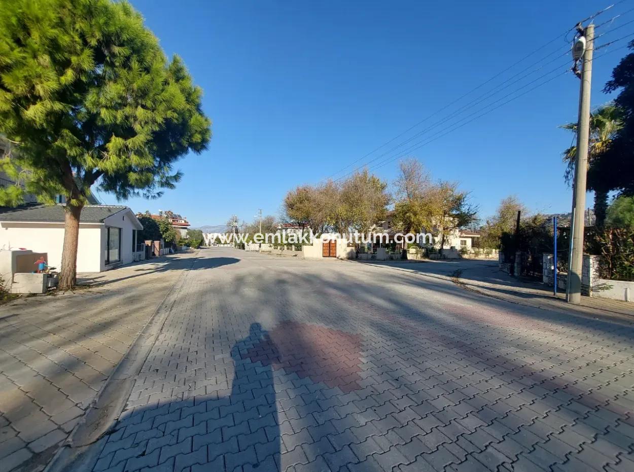 Detached Land Close To 1 000 M2 Canal With Residential Zoning In Dalyan, Muğla For Sale