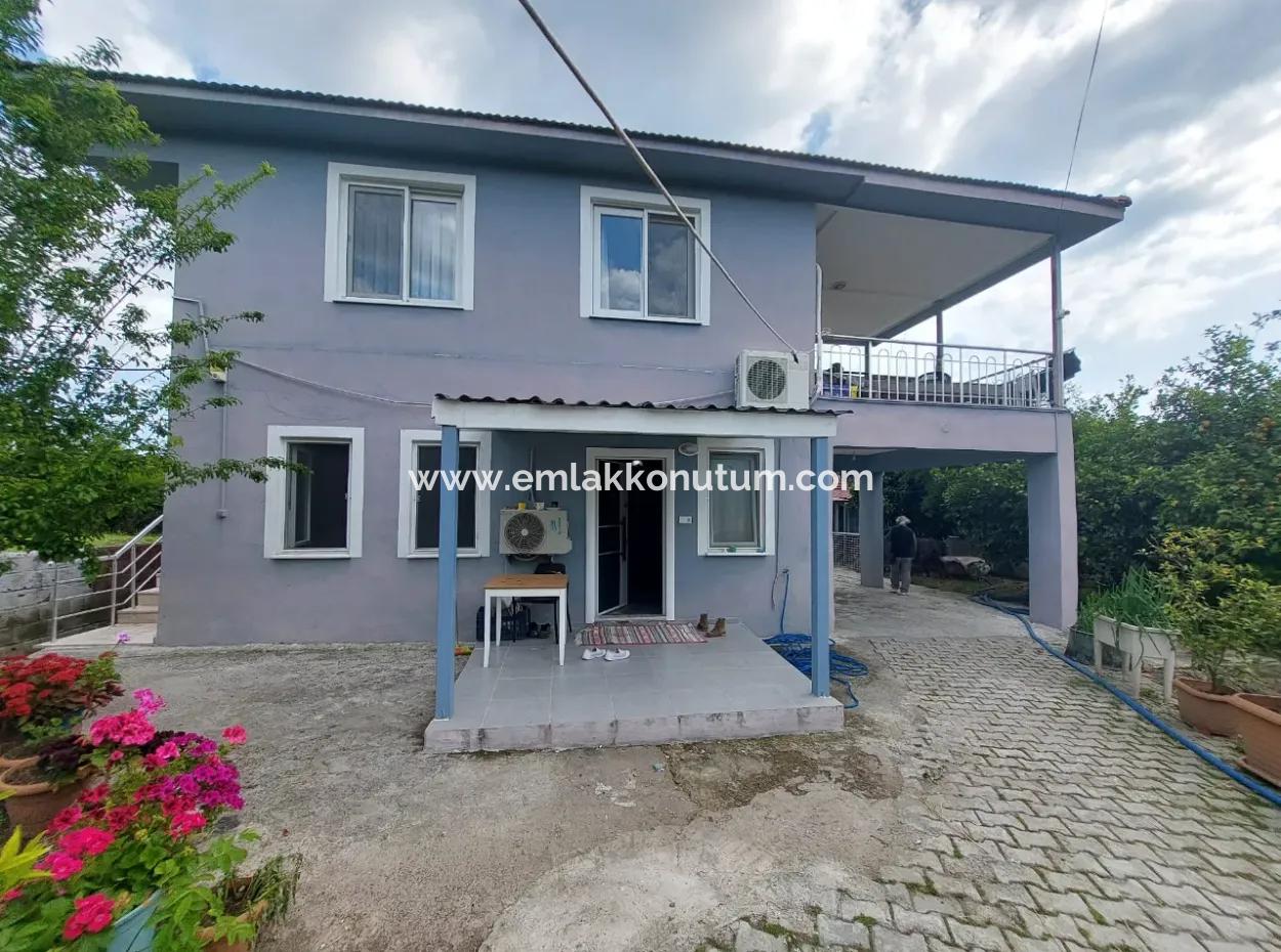 Köyceğiz Çandırda Ground Floor Furnished 50 M2, 1 1 House For Rent