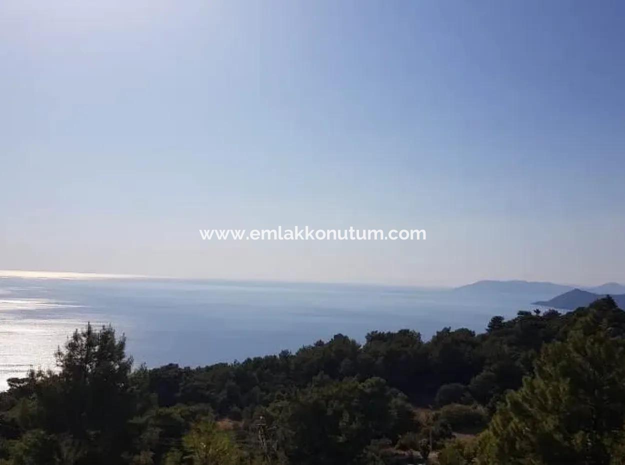 Tourism Zoned Land For Sale In Fethiye With Sea View Faralya