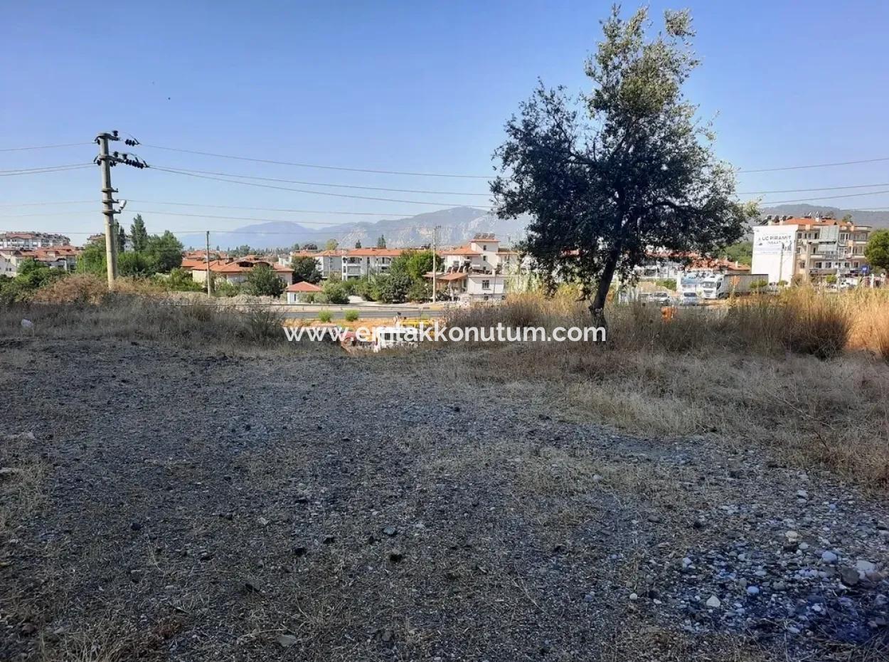 Zero-Zoning Land For Sale On The Main Road In Ortaca