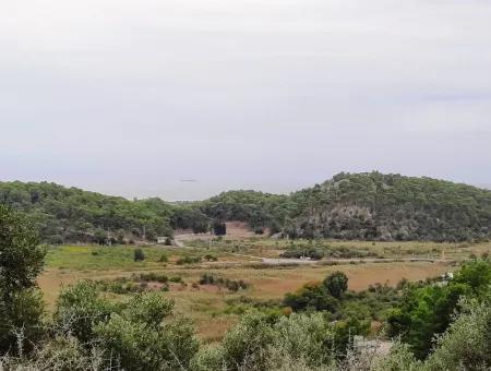 Mugla Ortaca Sarıgerme 880 M2 Full Sea And Nature View Plot For Sale