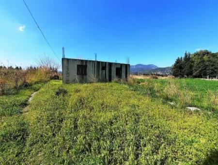 Mugla Dalyan 3500 M2 Land 120 M2 Single Storey Detached House For Sale