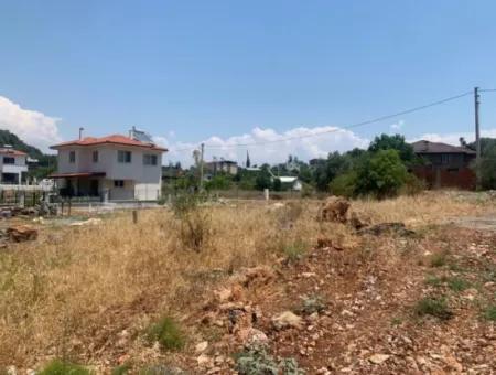 Mugla Ortaca Mergenli 417 M2 Zoning Project Ready Land For Sale