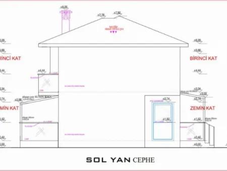 Mugla Ortaca Mergenli 417 M2 Zoning Project Ready Land For Sale