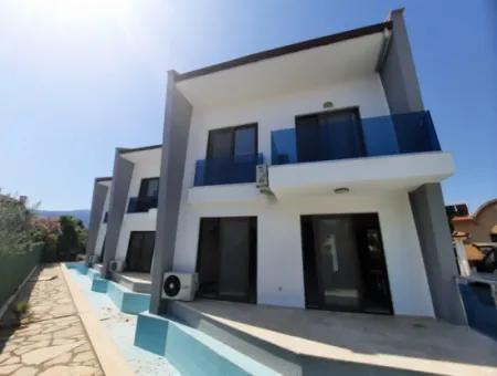 3 Triplex Villas With Mugla Ortaca Dalyan Swimming Pool For Sale Completely