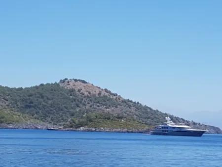 Fethiye Gocek Island Sea Side Location 2600 M2 Olive Grove For Sale