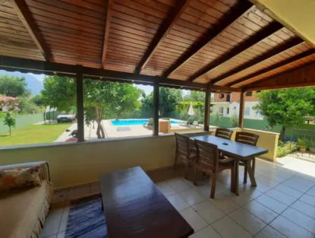 Furnished Apartment With Swimming Pool In Dalyan, Mugla For Annual Rent