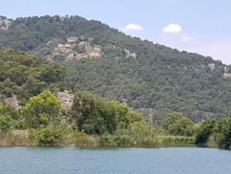 Köyceğiz Çandır Dalyan Canal Zero 25,190 M2 Land Suitable For Investment For Sale