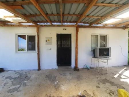 5 000 M2 Land In Çameli Kızılyaka 2 In 1 Detached House, And Barn For Rent