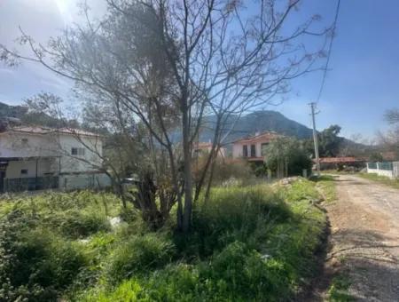 415 M2 Detached Land With Residential Zoning In Ortaca Mergenlide For Sale