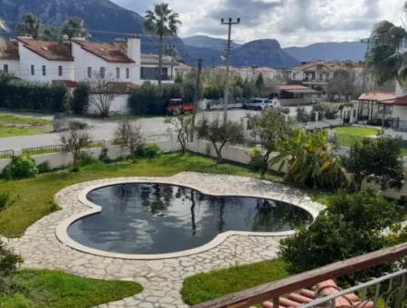 Independent And Well Maintained 4 In 1 Duplex Villa For Sale In Muğla, Ortaca, Dalyan