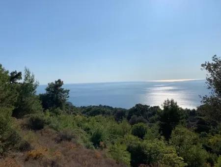 Tourism Zoned Land For Sale In Fethiye With Sea View Faralya