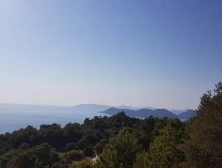 Tourism Zoned Land For Sale In Fethiye With Sea View Faralya