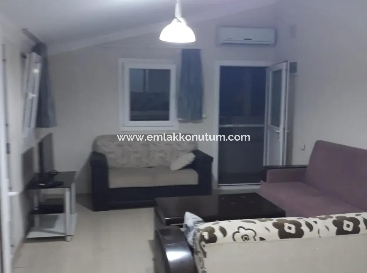 Muğla Dalyanda Kiralık Eşyalı 1+1 Çatı Katı