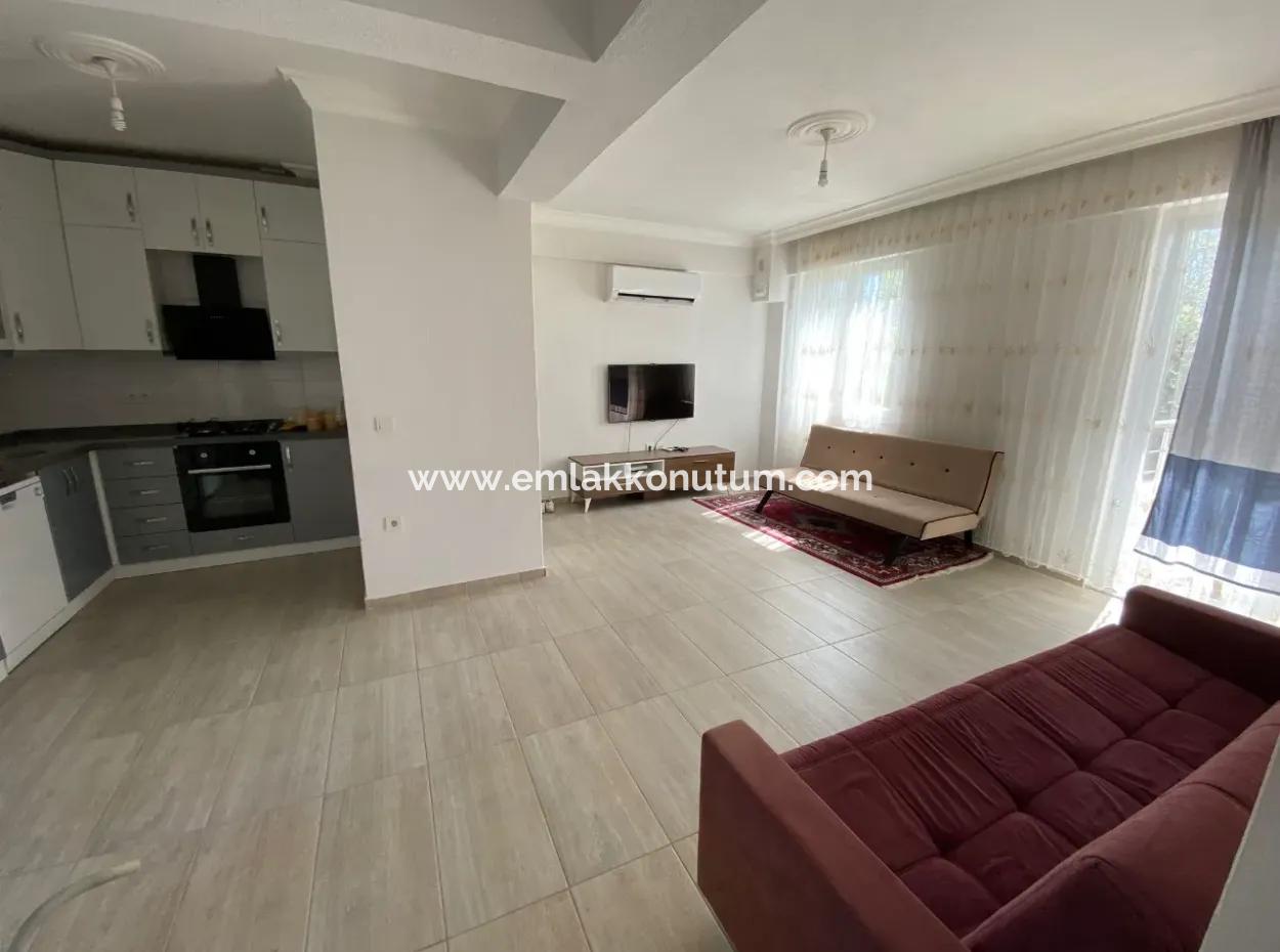 Ortaca Atatürk Mah 2+1 Eşyalı Bahçe Katı Daire Kiralık