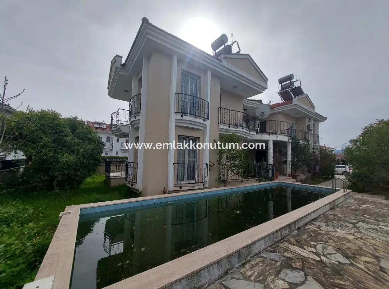Muğla Dalyanda Yüzme Havuzlu 2+1 Eşyalı Daire Kiralık