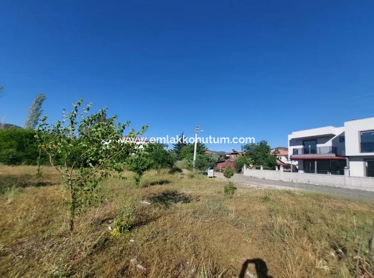 Ortaca Cumhuriyette 728  M2 Müstakil, İmarlı Konut Arsası Satılık