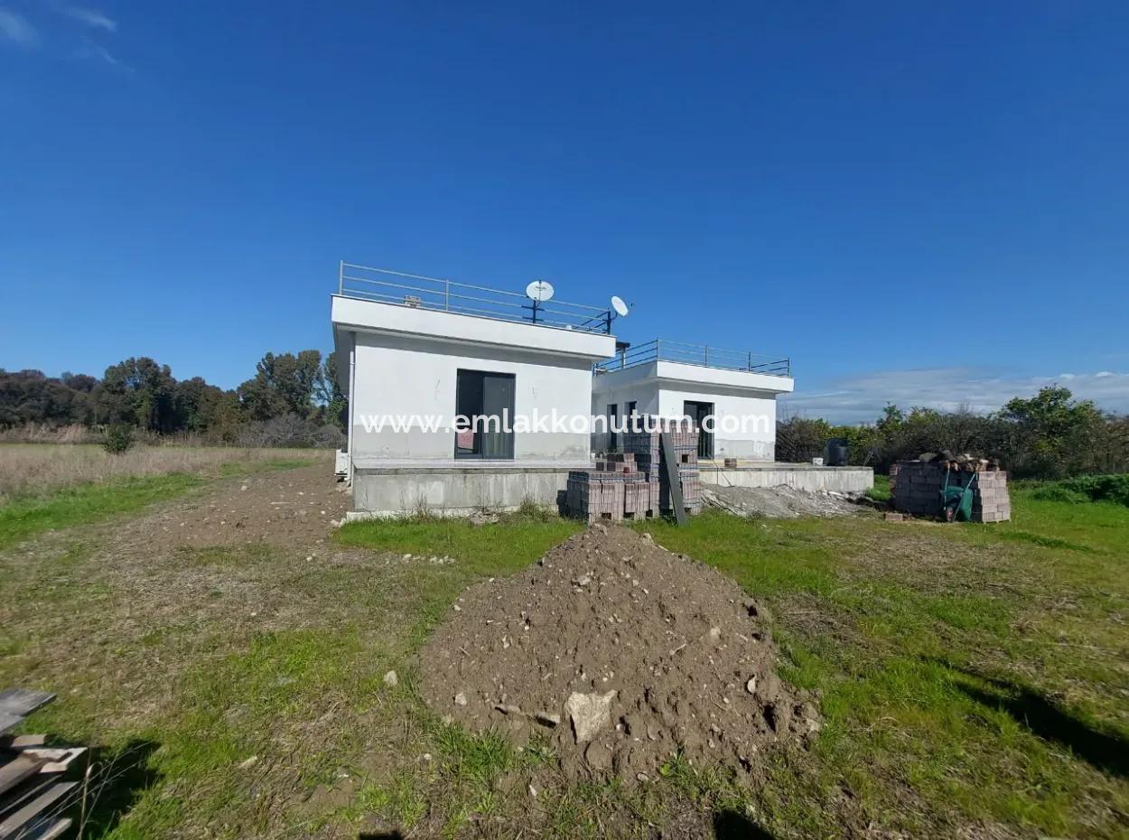 Ortaca Okçular Dağ Ve Doğa Manzaralı  2.000 M2 Arsada, 4+1 200 M2 Müstakil Ev Satılık