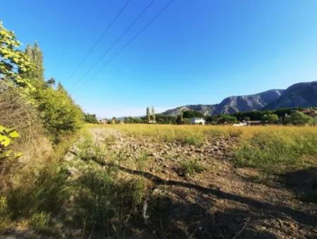 Muğla Ortaca Okçularda Dalyan Sınırında Satılık Yatırıma Uygun Kelepir Arazi