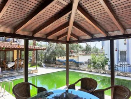 Muğla Dalyan Merkezde Eşyalı 2 Dubleks Villa Yıllık Kiralık