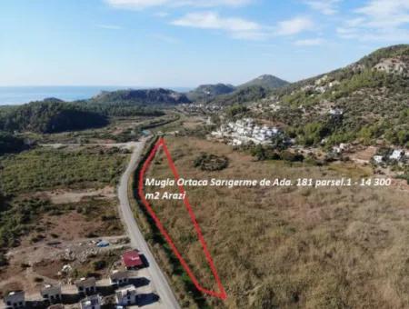 Muğla Ortaca Sarıgermede Satılık 14300 M2 Yatırıma Uygun Arazi