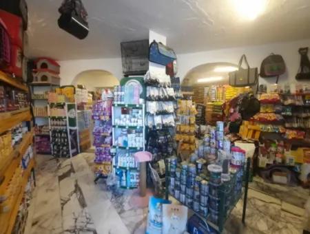 Muğla Ortaca Dalyan Merkezde Devren Kiralık 200 M2 Petshop Dükkânı