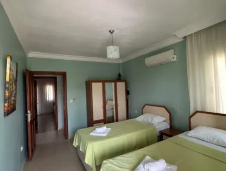 Muğla Dalyan Da 6 Villalık Sitede 3+1  Bağımsız  Eşyalı Taş Villa Kiralık