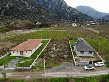 Ortaca Mergenlide Satılık İmarlı 1000 M2 Müstakil Arsa