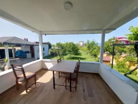 Mugla Okçularda 1.000 M2 Arsada, 200 M2, 4+1 Eşyalı Dubleks Kiralık
