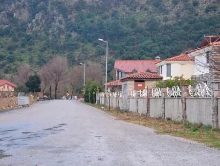 Dalyan Da Satılık Kanala Yakın Turizm İmarlı Arsa