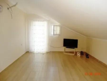 Muğla Fethiye Çalışta Yüzme Havuzlu, Eşyasız  130 M2 3+1 Çatı Dubleks Kiralık